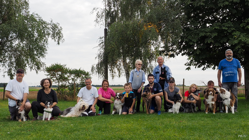 photo de groupe du club